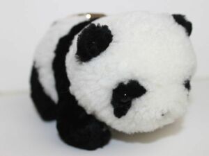 MG103[ limitation / Panda Chan * mouton / wool leather bag charm ] charm pretty key holder gift present 