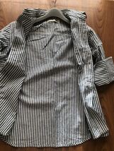 ★peda&mada ★ 長袖シャツ コットンシャツサイズ　160 ストライプ シャツ_画像3