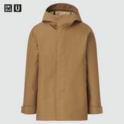 クリーニング済 UNIQLOユニクロ 442169 オーバーサイズマウンテンパーカ Men XLサイズ 35Brown 非喫煙環境