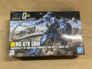 未組立 機動戦士ガンダム ガンダム ガンプラ HG HGUC MS-07B グフ プラモデル フィギュア バンダイ 