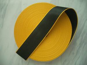 [ special color ]* color seat belt cloth ( black × yellow )*[1m unit ]*