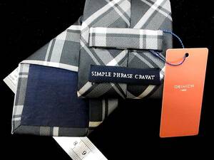 ☆【新品】☆5628 在庫処分セール/シンプルフレーズ（オリヒカ）「SIMPLE PHRASE CRAVAT」ネクタイ