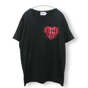 THE ALFEE ツアー　Tシャツ 黒 L NEO UNIVERSE 2011 I Love You　アルフィー　バンドTシャツ ８DAYS　230419-03