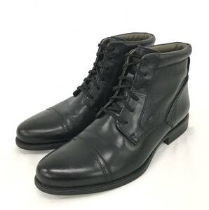 T11/112 Clarks クラークス アンクルブーツ シューズ ブーツ 靴 UK/6G ブラック
