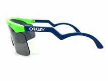 T11/019 OAKLEY オークリー 90s サングラス Razor Blades レーザーブレード グリーン系_画像3