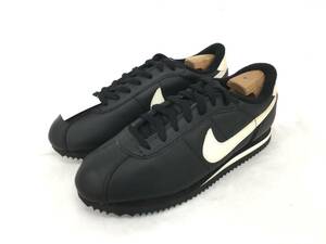 103 ビンテージ 未使用品 90s NIKE ナイキ レザーコルテッツ スニーカー シューズ 靴 US/7.5 UR/6.5 25.5 ブラック/ホワイト