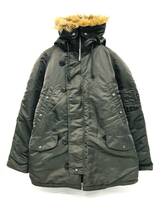 T11/020 ALPHA INDUSTRIES アルファ N-3B ジャケット フライトジャケット アウター XL_画像2