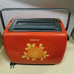  National Showa Retro electric toaster pop up toaster NT-812R operation verification 