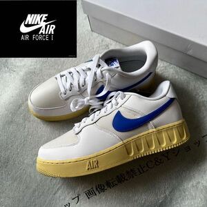 27.5cm 新品 NIKE AIR FORCE 1 LOW UNITY ナイキ エアフォース1 ロー ユニティ 青 ブルー 白 ホワイト スニーカー シューズ DM2385-100