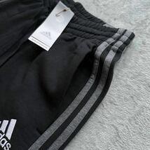 格安送料 2XLサイズ 新品 adidas アディダス スウェットパンツ テーパード ジョガーパンツ グレー 黒 ブラック メンズ XO XXL 3L HK2899_画像4