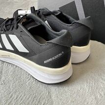 26.5cm 新品 adidas ADIZERO BOSTON 11 WIDE ランニングシューズ アディダス アディゼロ ボストン11 ワイド マラソン 黒 ブラック AGV9630_画像4