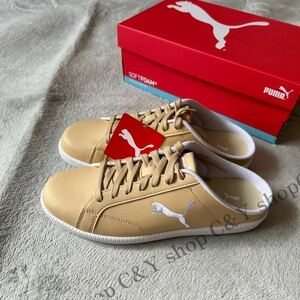 28.5cm 新品 PUMA プーマ ミュール スリッポン 白 ホワイト スマッシュ キャット SL スニーカー シューズ サンダル メンズ 394188-04