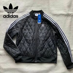 XL （O）新品 SST adidas originals スーパースター アディダス オリジナルス キルト ボンバージャケット トラックジャケット 黒 LL H11439