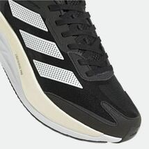 27.0cm 新品 adizero BOSTON 11 adidas アディダス ランニングシューズ アディゼロ ボストン11 M メンズ マラソン 黒 ブラック GX6651_画像2