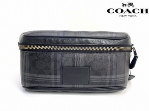 美品★送料無料★ コーチ メンズ COACH シグネチャー ウエストバッグ ボディバッグ ショルダー