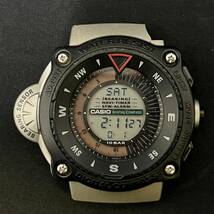 BKg159C 60 CASIO PROTREK DPX-200 1206 プロトレック DIGITAL COMPASS デジタルコンパス ブラック 腕時計 ヴィンテージ レトロ_画像1