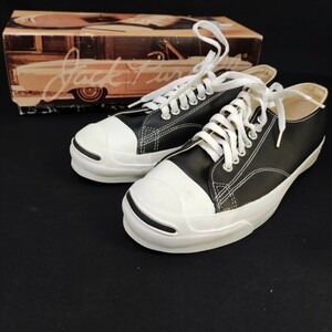 BKm067I 80 未使用 箱付き CONVERSE コンバース JACK PURCELL LOW ジャックパーセル 11553 サイズ26.5cm ブラック