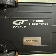 未展示品入手困難！黑箱限定504台！GT-Spirit 1/18 フェラーリ 512 BBi Turbo Koenig Specials_画像9