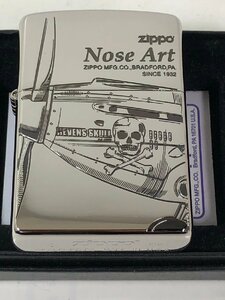 2006年 Zippo ノーズアート・スカル#2JZ-NA/SKL 新品 nose art Skull