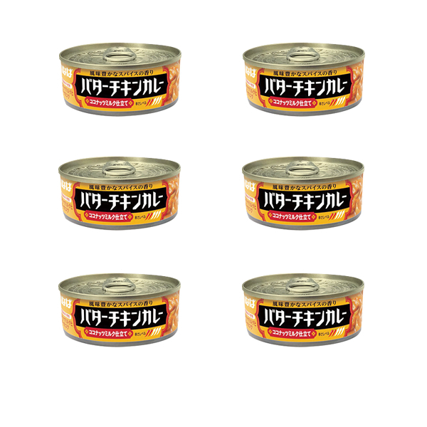 ■いなば　バターチキンカレー　115g　6缶■