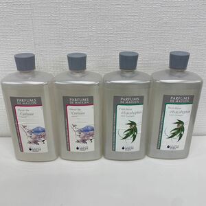 【未使用 保管品】ランプベルジェ LAMPE BERGER アロマオイル ユーカリ サクラ 1L × 計4本おまとめ 