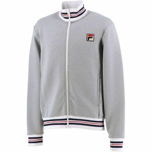 FILA フィラ テニスウェア トラックジャケット ジャージ グレー(灰色) VM5552 メンズM 新品