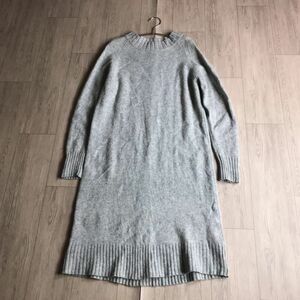 100円スタート☆ COEN コーエン　ラムウール　ニットワンピース　セーター　フリーサイズ
