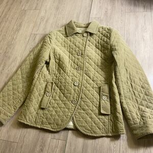 100円スタート◇ crocodile クロコダイル コーデュロイ　キルティング　ジャケット