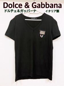 ドルチェ＆ガッバーナ　Tシャツ　プレート　イタリア製