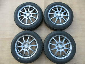 グッドイヤー（MADE IN JAPAN製）155/65R14 2019年 ホイール 14x4,5JxPCD100x4穴　国産軽四なら ほぼ全て合うと思います