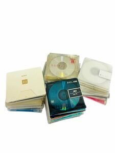 MD-040／使用済み minidisc MD TDK SONY AXIA Victor maxell 等 40点set☆中古品☆