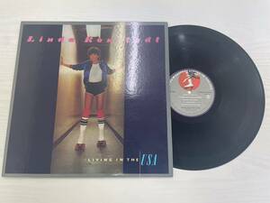 LIVING IN THE U.S.A./LINDA RONSTADT P-10521Y LP盤 レコード 歌詞カード付き