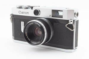 【完動品】 Canon キヤノン P ポピュレール + CANON LENS 35mm F2.8 レンジファインダー 目測式 広角単焦点 レンズ #4921