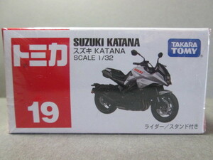 トミカ No.19 スズキ カタナ (2BL-GT79B) 1/32 SUZUKI KATANA 2020年4月新製品 タカラトミー TAKARA TOMY