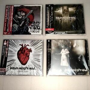 【廃盤】　ヘブンシャルバーン　4枚セット　国内盤帯付き　送料無料　heaven shall burn