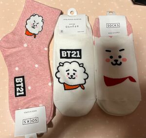 BT21 RJ 靴下　BTS JIN