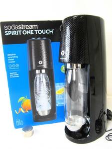 Sodastream ソーダ―ストリーム 炭酸水メーカー ガスシリンダー 専用ボトル 元箱付 通電OK (5067)