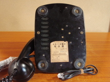 ■昭和の4号黒電話■モジュラー仕様　光回線可/整備済み　沖電気1958_画像3