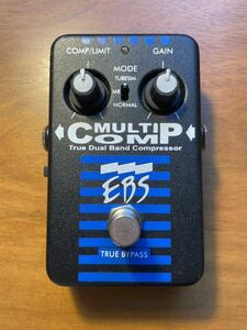 【ジャンク】EBS MULTI COMP True Dual Band Compressor コンプレッサー