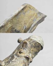 【英】1167 青銅獣型蓋物 中国美術 朝鮮 日本 銅製 骨董品 美術品 古美術 時代品 古玩_画像10