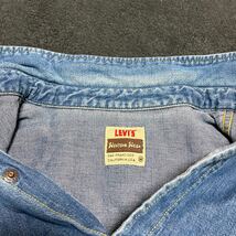 【希少】LEVI'S Western Wear リーバイス ウエスタンウエア デニムウエスタンシャツ インディゴ Mサイズ_画像8