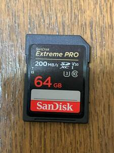 SanDisk SDカード 64GB Extreme pro