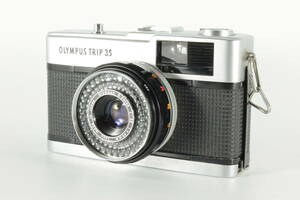 ★実用美品★ OLYMPUS オリンパス TRIP 35 シルバー ★シャッター、赤ベロOK★#11492