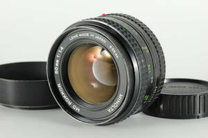 ★実用美品★ MINOLTA ミノルタ MD ROKKOR 50mm F1.4 ★動作OK★#11514