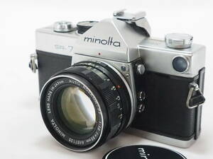 ★実用美品★ MINOLTA ミノルタ SR-7 + MC ROKKOR-PF 55mm F1.7＠2316