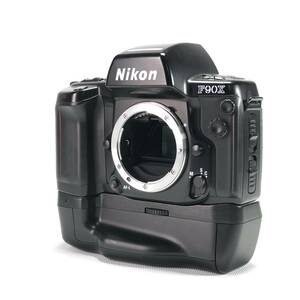 Nikon F90X + MF-26 + MB-10 ニコン フィルム 一眼レフ カメラ 並品 ヱOA4b