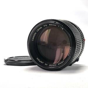 【SALE】 Canon New FD 85mm F1.8 キヤノン NFD 良品 ヱOA4e