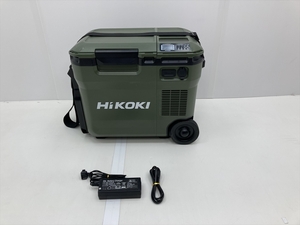 下松)HiKOKI ハイコーキ コードレス冷温庫 UL18DC フォレストグリーン 仕切板欠品 ◆★J231110R01B KM10A