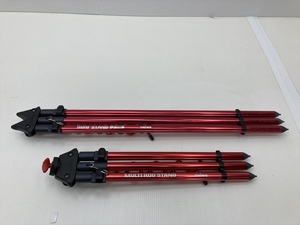 下松)DAIWA ダイワ マルチロッドスタンド サーフスタンド 750 レッド 2本セット 釣具 ◆★P231127R06B KM27A