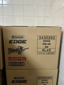 全国送料無料！！カストロール EDGE TITANIUM エッジ チタニウム 5w-40 4Lワンケース 6 缶入り 全合成油